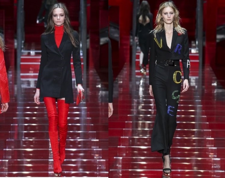 Versace като по Стендал – в червено и черно