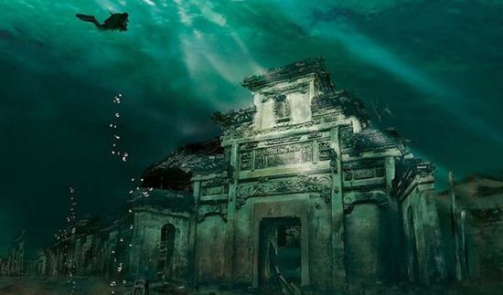 10-real-underwater-cities-Lion-City-of-Qiandao-Lake-China-www-giornalettismo-com