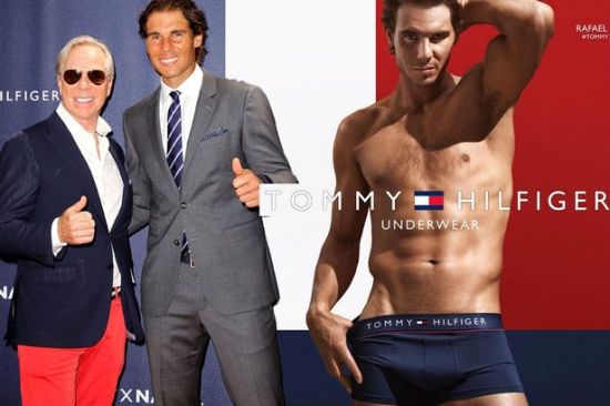 Рафаел Надал и перфектното му голо тяло за Tommy Hilfiger