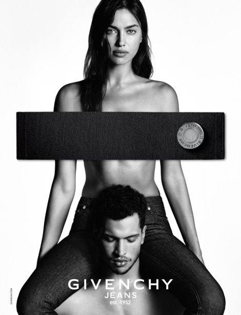 Irina-Shayk-Topless-Givenchy-Jeans-Campaign01