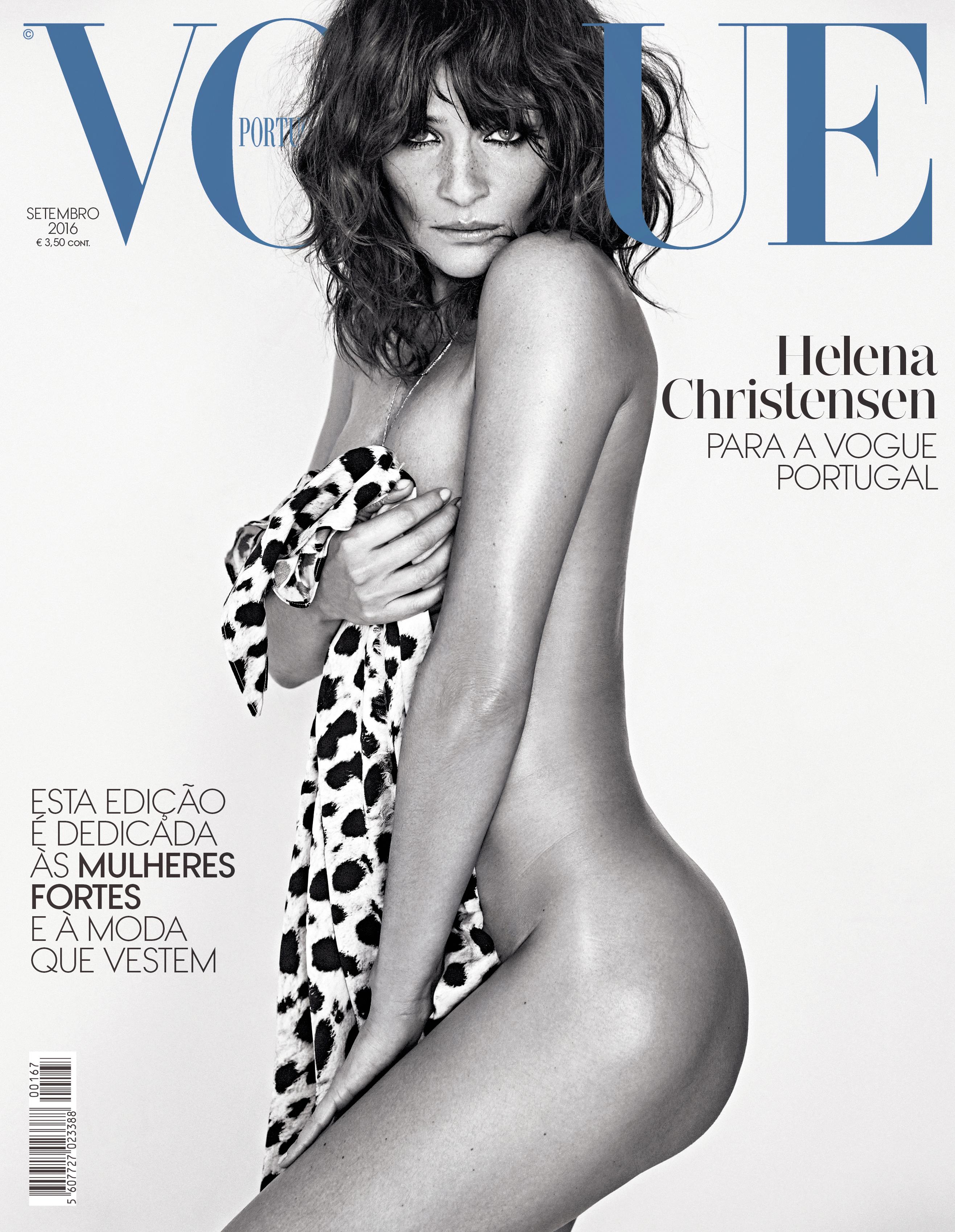 Хелена Кристенсен по-гореща от всякога на корицата на Vogue!