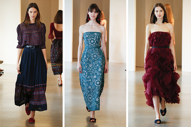 Автентично, с полъх от Перу! Това е Oscar de la Renta Pre-fall 2017