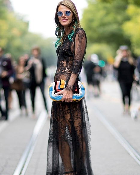 Как да носим: Прозрачни материи