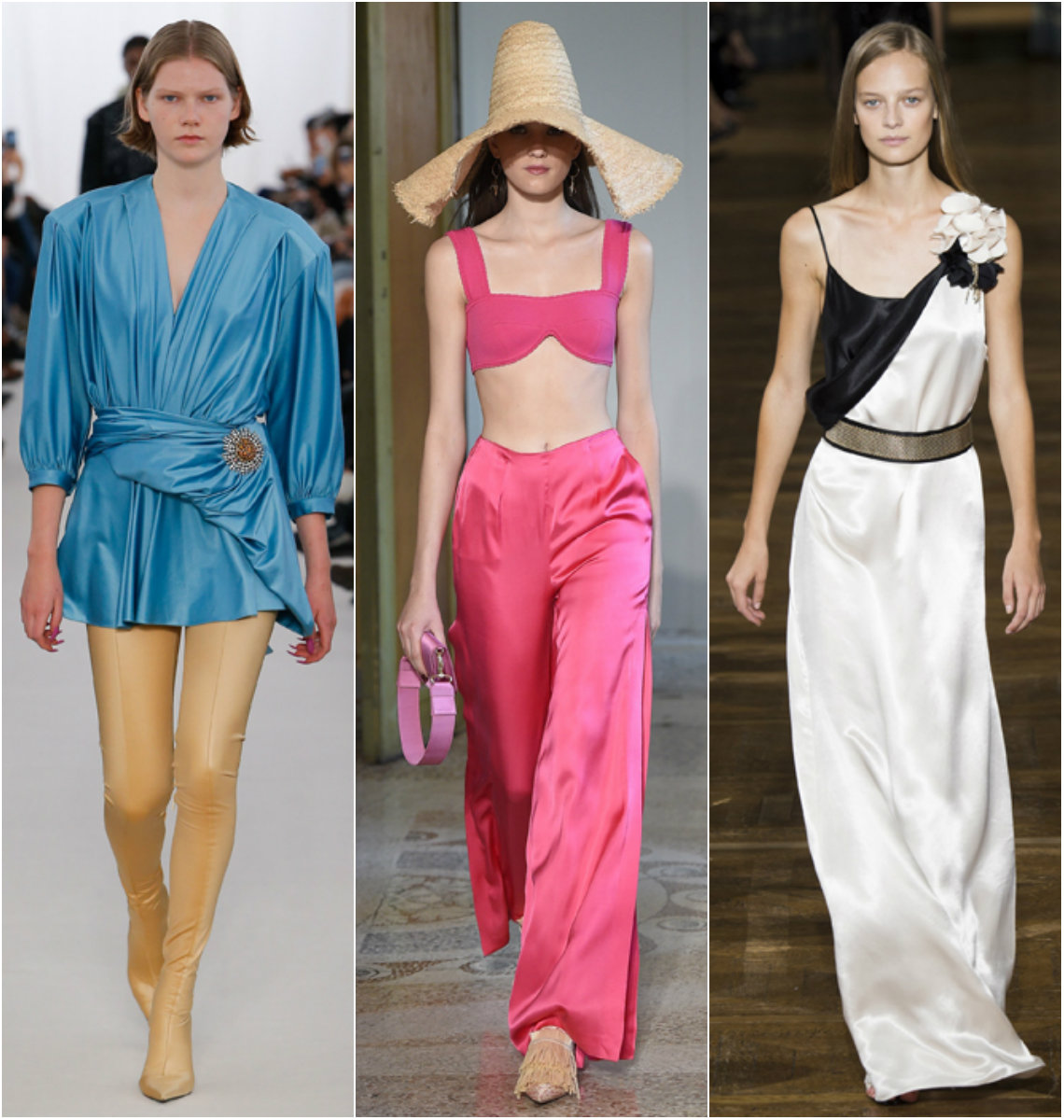 Тенденции: Коприна и сатен