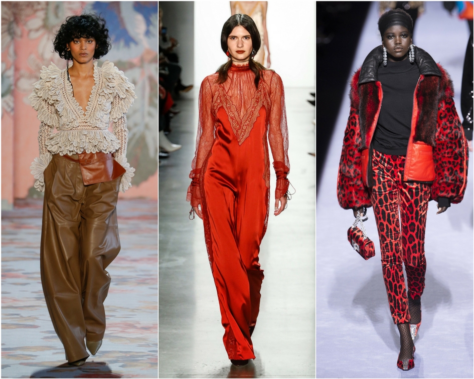 Страсти до червено от Седмицата на модата в Ню Йорк