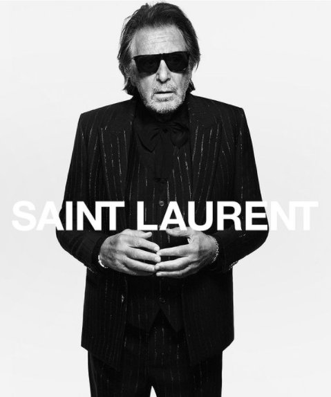 Снимка на деня: Ал Пачино за Saint Laurent