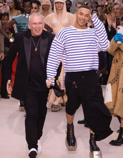 Тенекиени поли от Оливие Рустан за Jean Paul Gaultier