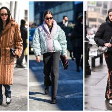 Как да носим: пухено яке като нюйоркчанка
