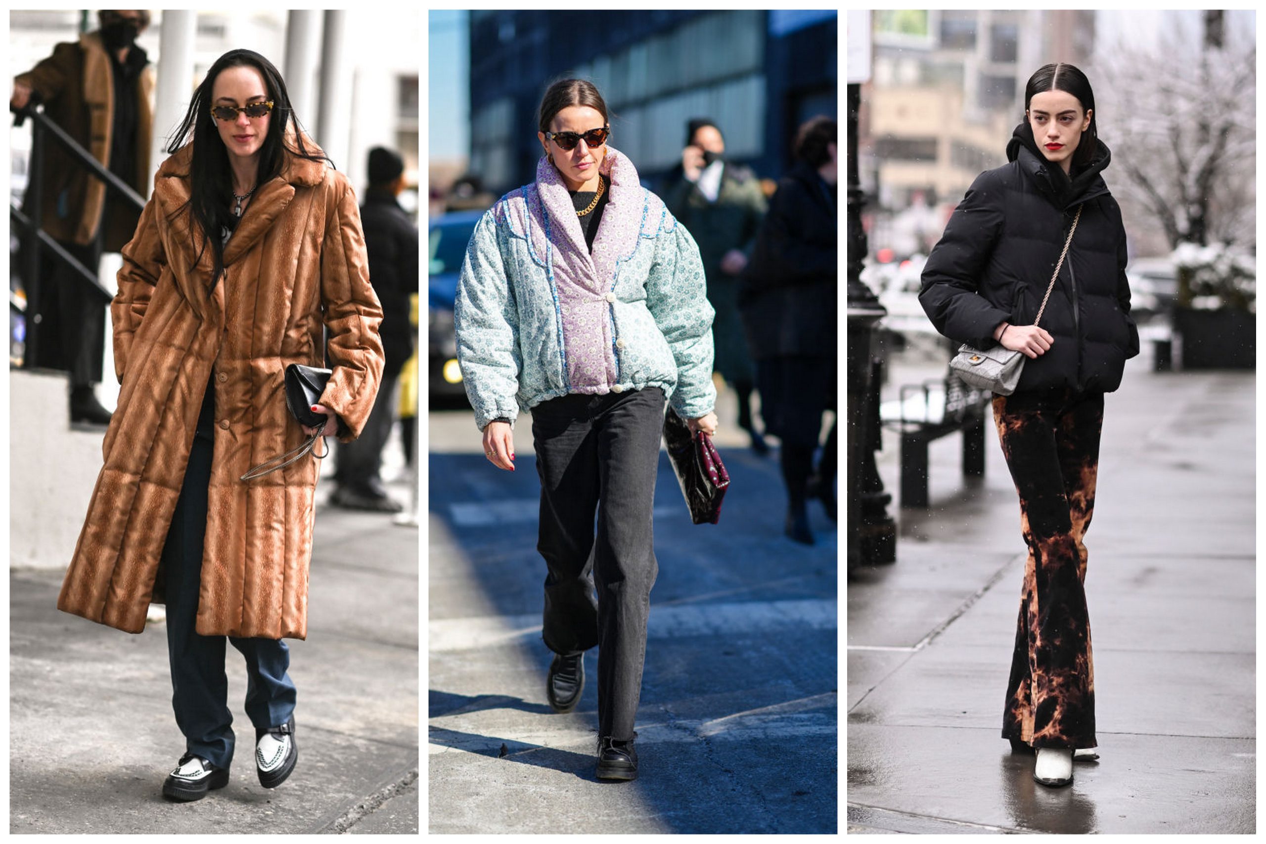 Как да носим: пухено яке като нюйоркчанка