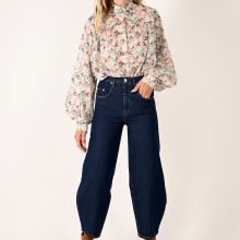 Barrel Jeans in Dark Blue от Merlenne