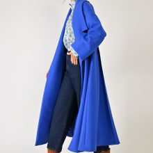 Ultramarine A-Silhouette Coat от Merlenne