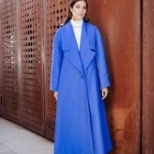 Ultramarine A-Silhouette Coat от Merlenne
