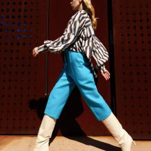 Mid-Lenght Wool Trousers от Merlenne