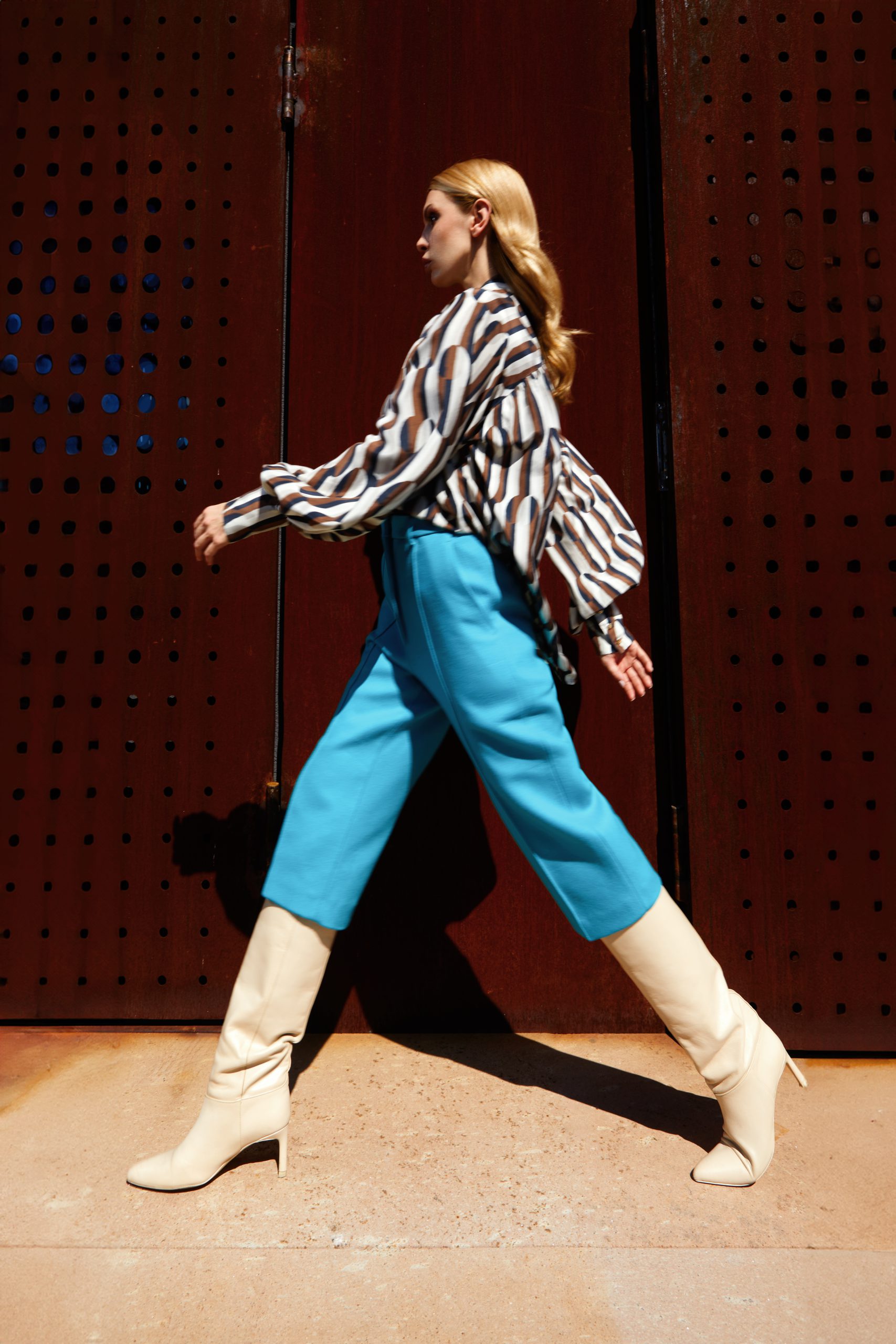 Mid-Lenght Wool Trousers от Merlenne