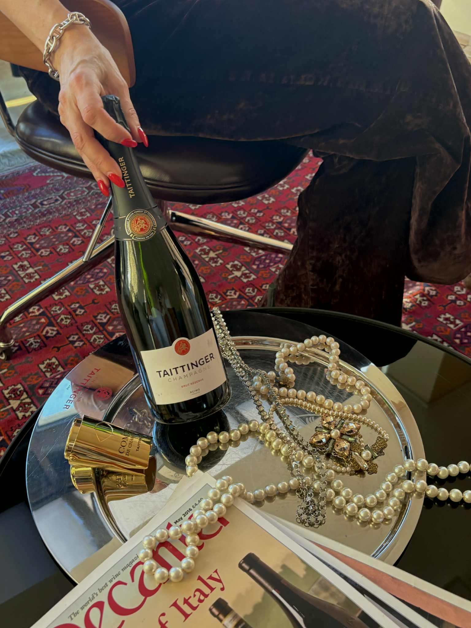 Пия моето Taittinger с…