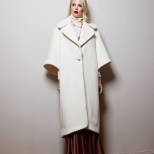 Woolen White Coat