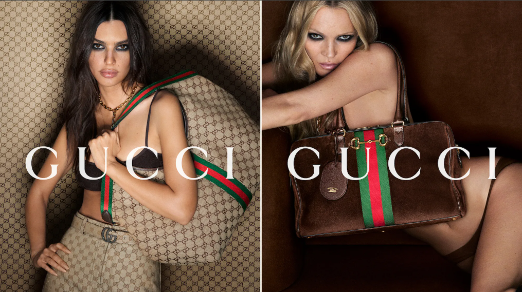 Емрата и Кейт Мос в нова кампания за Gucci