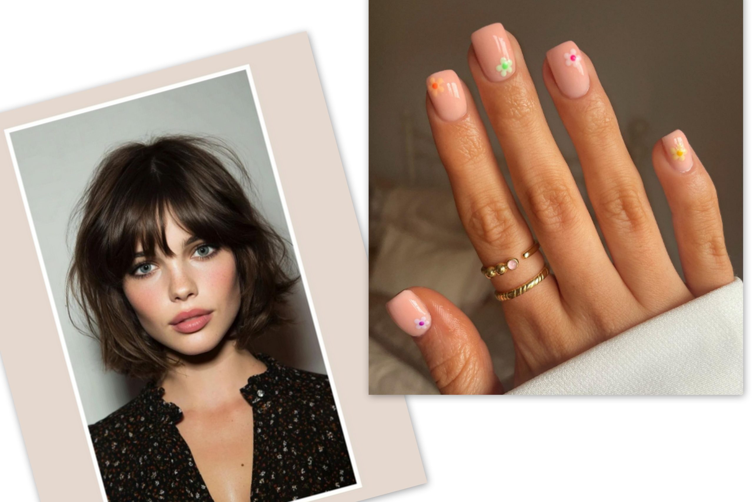Пролет 2026: прически & маникюри