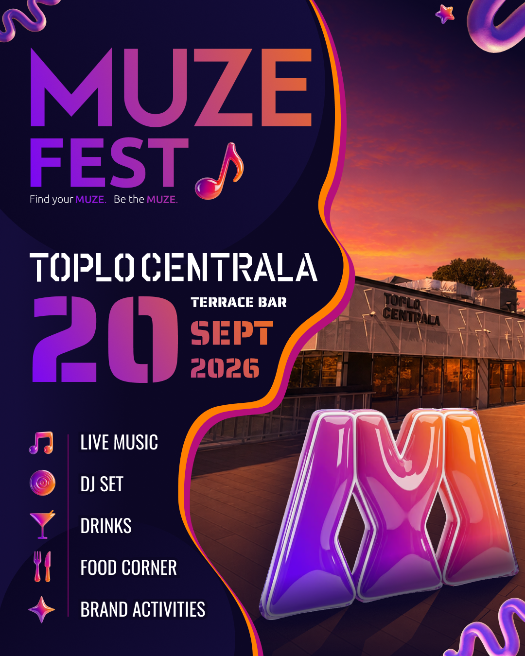 MUZE FEST – нов музикален формат за нова българска музика